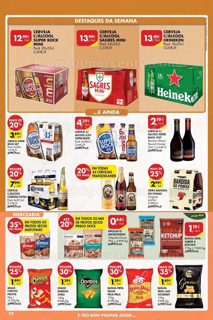 Antevisão Folheto PINGO DOCE Açores Promoções de 16 a 22 abril